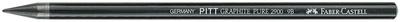 FABER-CASTELL CRAYON GRAPHITE PITT GRAPHITE PURE, DEGRÉ DE - LOT DE 8