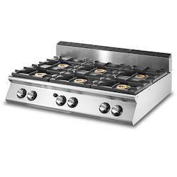 Virtus group Cuisinière gaz, top, 6 brûleurs Virtus - 0698142271596_0