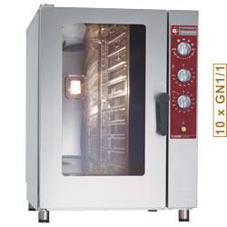 Four électrique vapeur/convection 10x GN 1/1 - Chargement longueur - DFV-1011/P_0