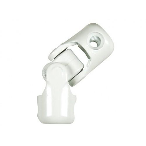 GENOUILLÈRE POUR TIGE D'ENTRAÎNEMENT 6 PANS DE 10 MM ET TRINGLE Ø12 MM - BLANC INTERGES
