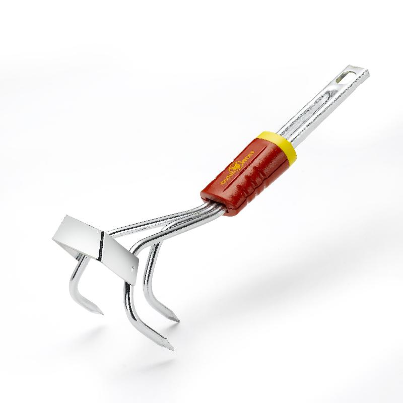 Griffe sarcleuse Multi-Star WOLF - 6,5 cm - 3 dents en acier galvanisé_0