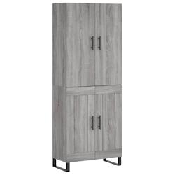Helloshop26 - Buffet bahut commode armoire meuble de rangement organisateur cuisine salle de séjour salon haut sonoma 69,5 x 34 x 02_0035546 - 300021_0