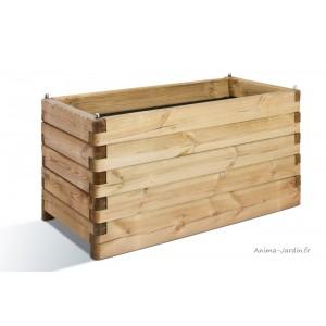 Jardinière Olea en bois - 100cm - 0281252-Burger - Pin FSC traité autoclave cl.3 - 134L_0