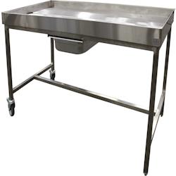 L2G Table de poussage avec bac de récupération inox L2G - 25152 - 25152_0