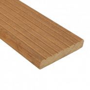 Lam251 - Lames de terrasses - Deck Linea en bois Bangkiraï ultra résistant - Section 21 x 145 mm_0