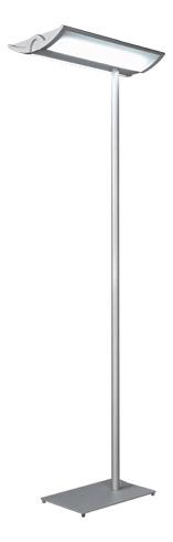 LAMPADAIRE FLUO FORUM GRIS - ALUMINOR - 220 W