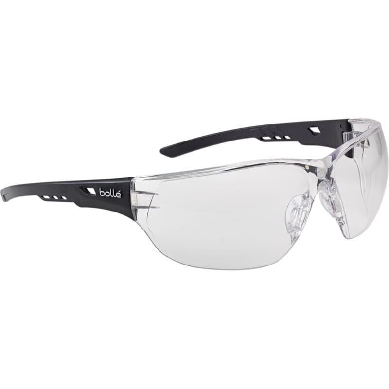 Lunette de protection NESS - Bolle Safety - Polyvalente, vision panoramique, traitement anti-buée_0