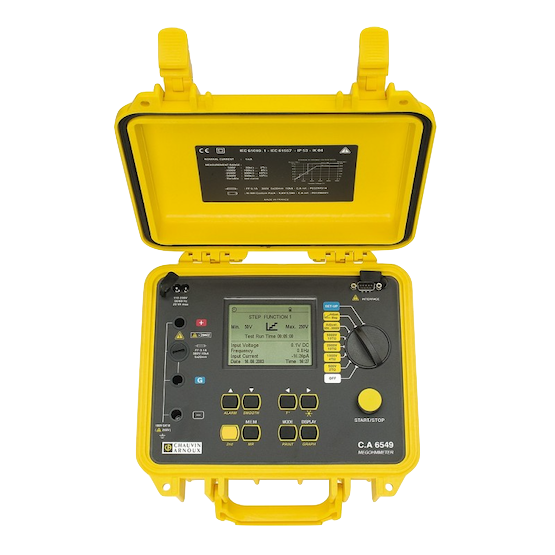 Mégohmmètre - mesures de résistance d'isolement électrique - écran LCD, fonctions avancées et sécurité IEC 61010-1_0