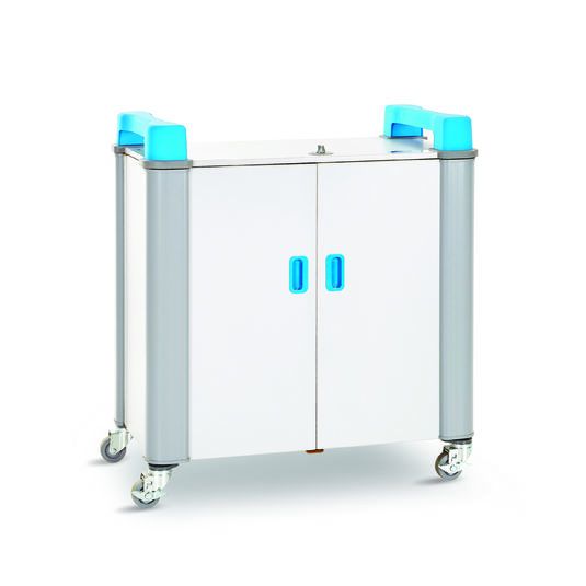 Monuni32h - chariot multimédia Euromedia - capacité : plus de 20 - option R4 Connect et installation Wifi_0