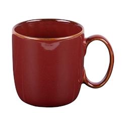 Mug Elyas rouge 38 cl x6 -  Rond Grès Table Passion - rouge Grès 3106232281976_0