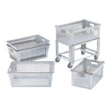 PANIER EN ALUMINIUM 79L HT=700X450MM/BAS=630X370MM