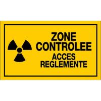 PANNEAU ZONE CONTROLÉE ACCÈS RÉGLEMENTÉ