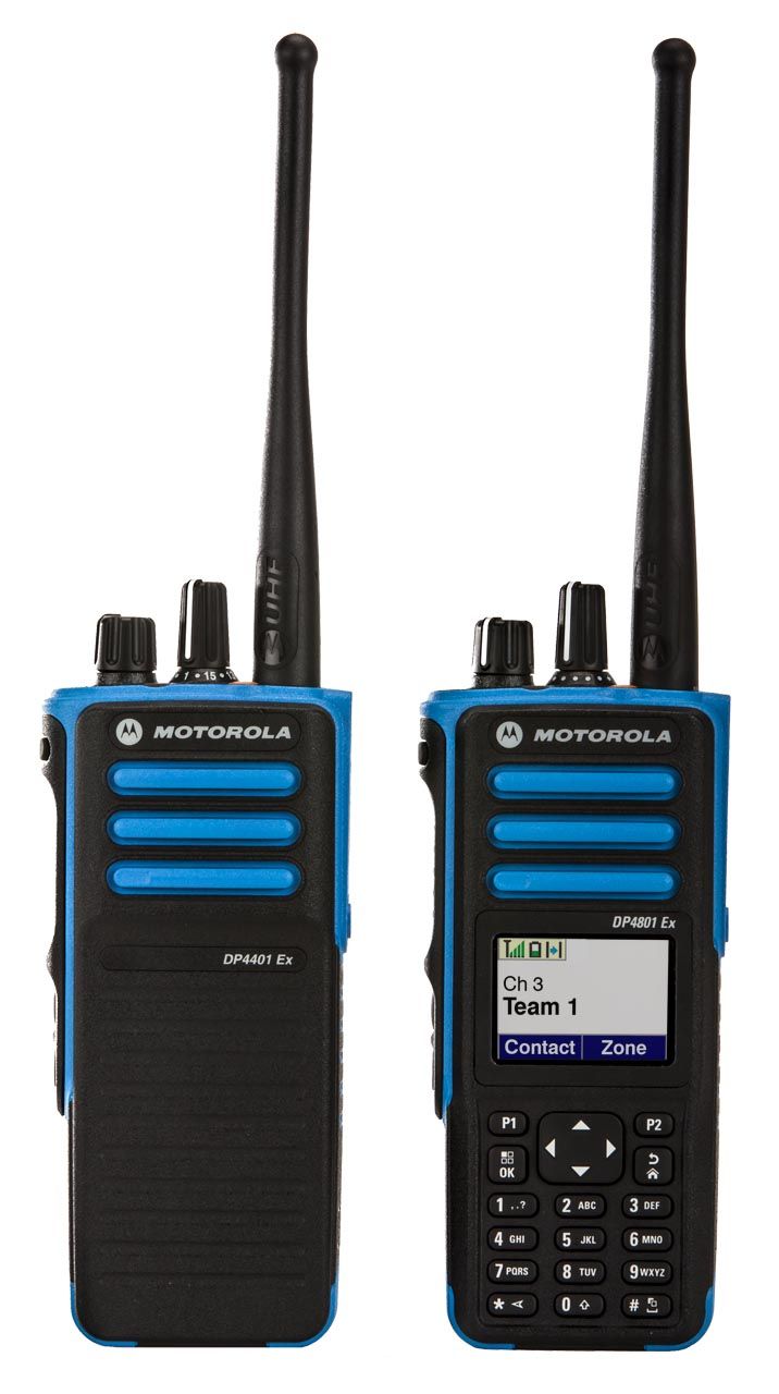 Portatif radio DMR Motorola ATEX DP4401EX / DP4801EX - IP67, GPS, 1000 canaux, certifications ATEX/IECEx_0