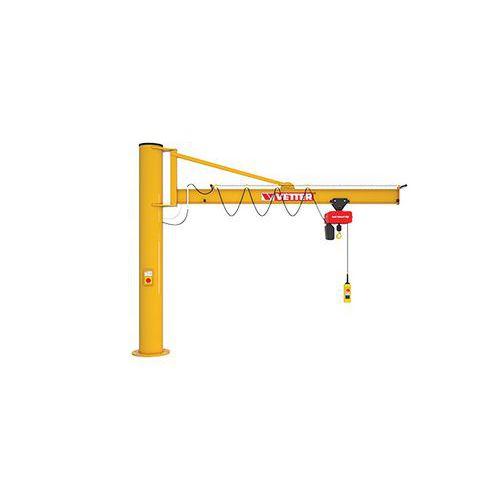POTENCE TRIANGULÉE SUR FÛT F=250KG PORTÉE = 2M – VETTER - VETTER KRANTECHNIK