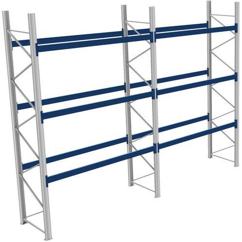 RACK 1 DÉPART + 1 SUIVANT LXLXH 2700X5800X4500 1000KG 2 NIV - BITO