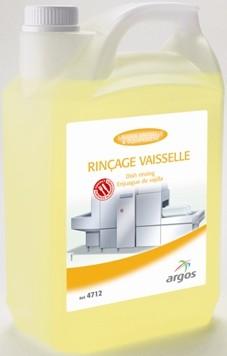 Rinçage vaisselle - bidon de 5L - liquide fluide jaune_0
