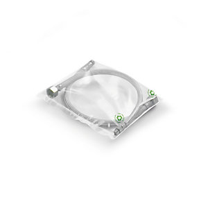 SACHET PLASTIQUE RECYCLÉ TRANSPARENT 100 MICRONS RAJA 40X60 CM