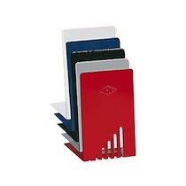 SERRE-LIVRES (L)140 X (P)140 X (H)85 MM, BLANC - LOT DE 6
