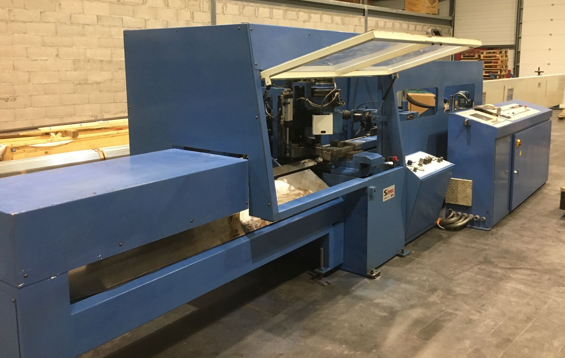 Simec 120 CNC M - Tronçonneuse à fraise-scie automatique, année 2000 - Révisée en usine_0