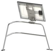 Support nautisme spécial balcon pour panneau solaire Uniteck 20.1 WB - acier inox 316L - 20W max_0