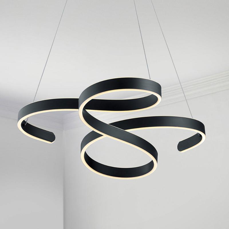 TRIO LIGHTING SUSPENSION LED FRANCIS, ANTHRACITE