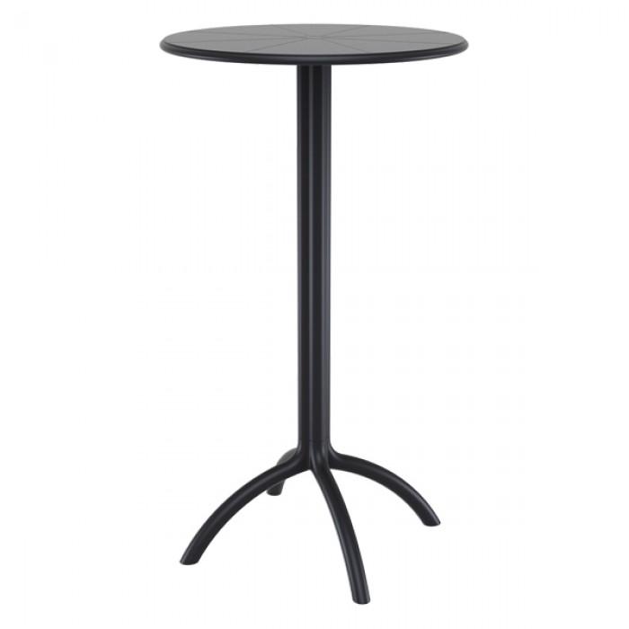 Table mange-debout ronde Octopus Bar - élégante, design, résistante en résine pour intérieur et extérieur_0