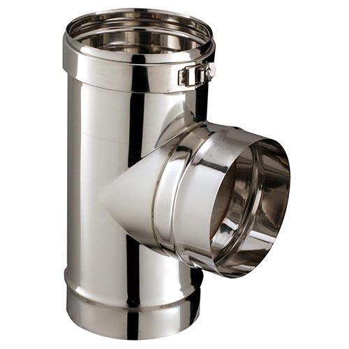Té 90° inox Condensor Poujoulat - Ø 130_0