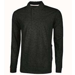 U-Power - Polo de travail manches longues noir Slim LIVE Noir Taille S - S 8033546382097_0