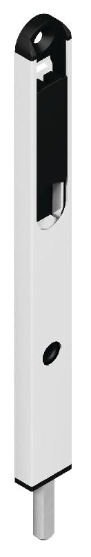 VERROU DE CONDAMNATION EN FEUILLURE DATOR LONGUEUR 260MM LAQUÉE BLANC RAL9010 - LA CROISEE DS - DS6840-036