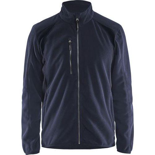 VESTE MICROPOLAIRE MARINE FONCÉ/NOIR TAILLE XXXL - BLAKLADER