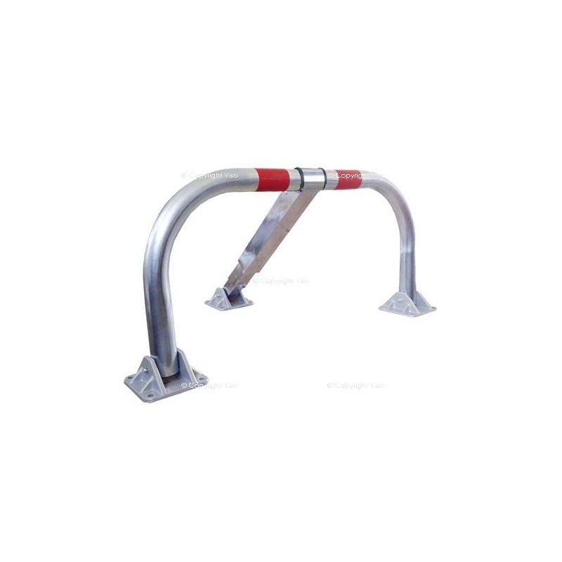 Arceau de parking haute résistance STOPCHOC - Amortisseur intégré - Tube 55 mm - L 970 x l 405 x H 650 mm_0