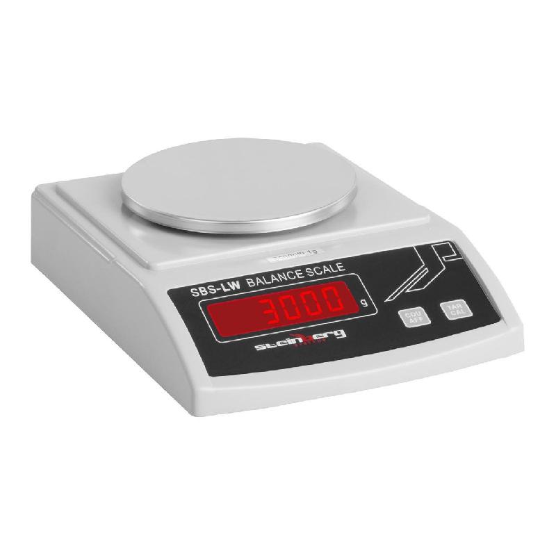 BALANCE DE PRÉCISION - 3 000 G / 0,1 G - BLANCHE 14_0000036_0