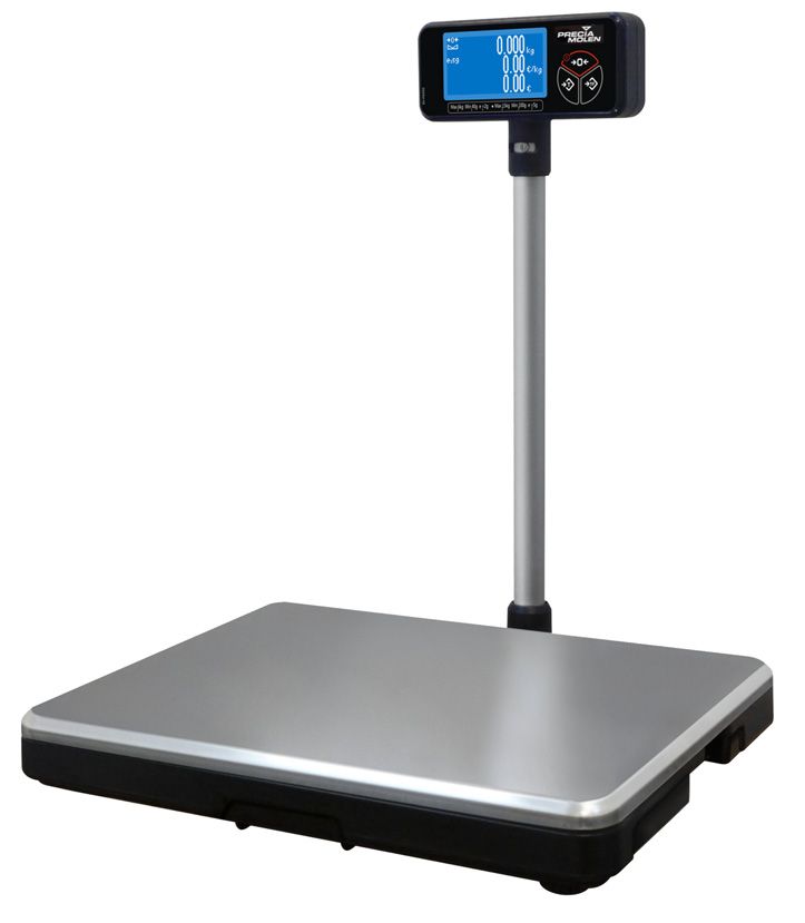 Balance commerciale Precia Molen DP400 - 3 portées 6-15 kg/2-5 g - Plateau inox AISI 304 - Écran LCD graphique_0