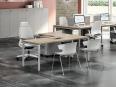 Bureau individuel ARCTIC avec retour - Kesiolt_0