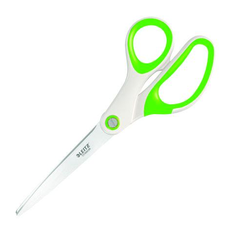 CISEAUX DROITIERS BOUTS POINTUS WOW LEITZ 21 CM BICOLORES