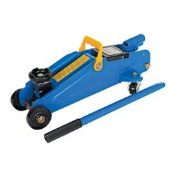 Cric Rouleur Hydraulique 2 Tonnes - Capacité Élevée - Idéal pour Entretien Automobile - Silverline - rouge 5024763026317_0