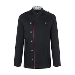 KARLOWSKY Veste de cuisine ROCK , homme, manches longues, noir , 62 - 62 noir 4040857950451_0