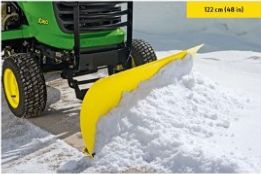 Lames à neige - John Deere - lame avant 125 cm pour déneigement et débaiement avant ou latéral_0