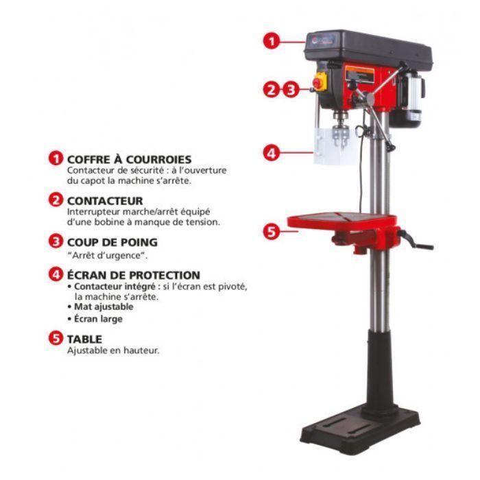 Perceuse sur colonne triphasée 400v - 11576303_0