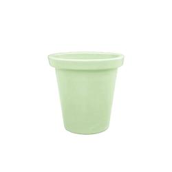 PLAST'UP ROTOMOULAGE Pot de fleurs rond xxl delight 420l - VERTAMANDE - vert 0637962081596_0