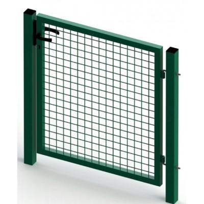 Portillon grillagé Maille 50x50 / droit / vert_0