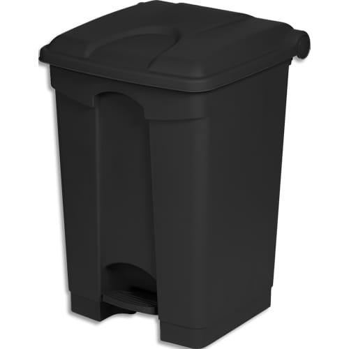 Probbax collecteur à pédale capacité 45l gris foncé_0