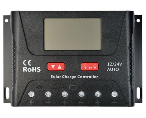 Régulateur de charge solaire 50A LCD 12/24V SRNE_0