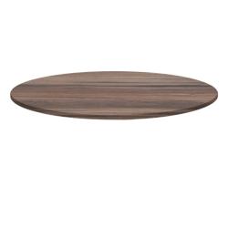 Restootab - Plateau Ø120 decor chene montagne - marron Bois manufacturé PL-R120M-CH.MON_0