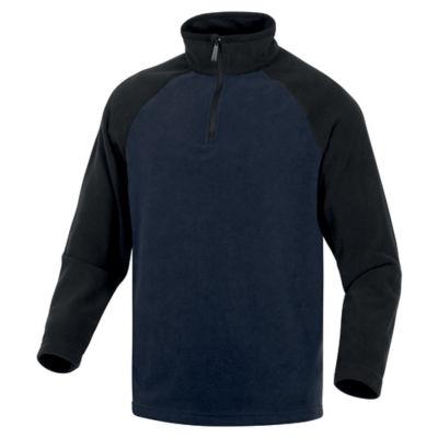 Sous-pull en laine polaire Delta Plus Alma bleu et noir, taille XXL_0