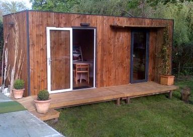 Studio de jardin en kit - KIT&A - 15m2 - Bois 100% français - Dimensions 6m x 2,5m_0