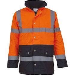 Veste de sécurité bicolore haute visibilité YOKO GO/RT 3279 - orange/marine - Taille XXL - Polyester - Référence 6933883210034_0