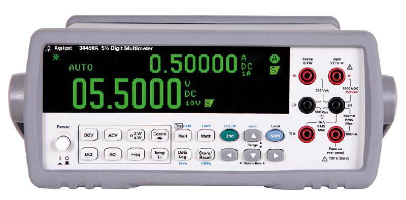 34450A - Multimètre numérique de table TRMS AC, 100 000 points - Mesure tension, courant, résistance, température et fréquence_0