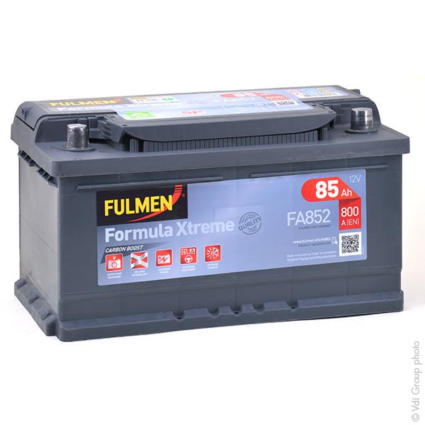 Batterie voiture Fulmen Formula Xtreme FA852 - 12V 85Ah 800A - Haute performance pour démarrage puissant_0