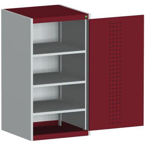 BOTT 1 ARMOIRE CUBIO PORTE PERFORÉE H1200 MM - BOTT